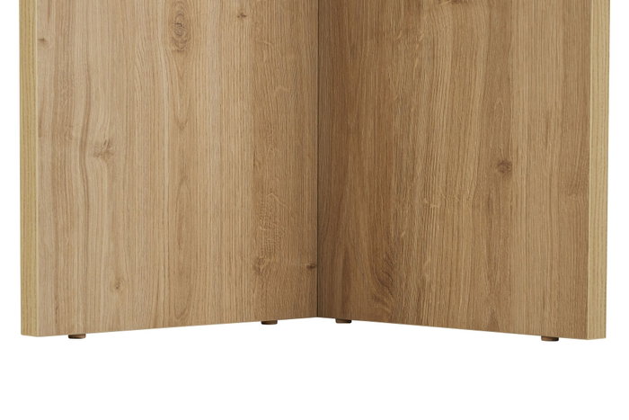 Hannah Home Mesa de comedor extensible de roble Cádiz, tablero de partículas con melamina, 180x75x90 cm, capacidad de carga 70 kg